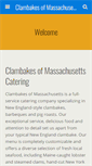 Mobile Screenshot of clambakesofma.com